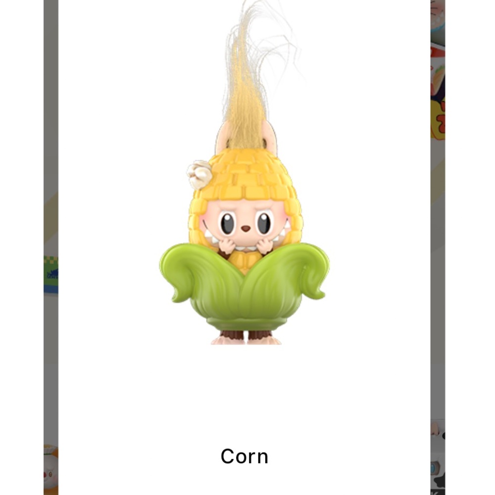 Pop Mart wacky mart series Corn figurine. Bee in bag!